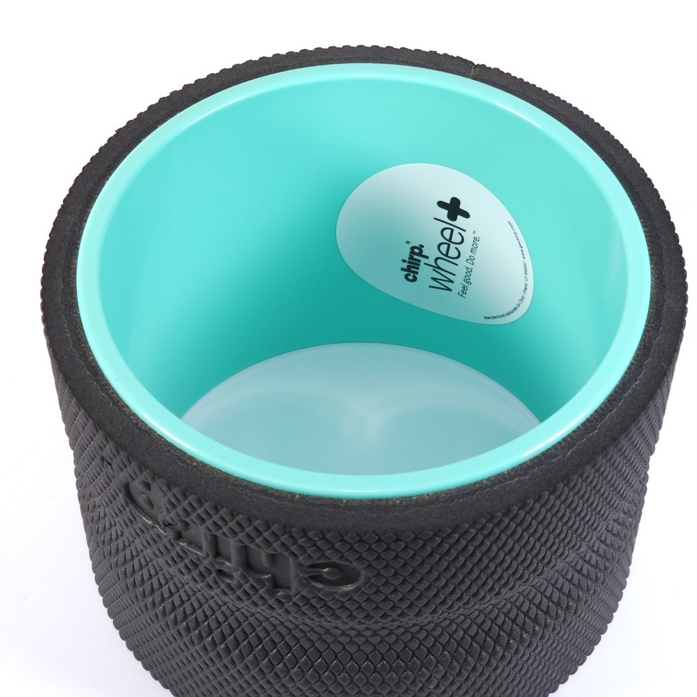 CHIRP Wheel + Plus 6" Deep Tissue Back Rolling Exercise Foam Roller Replacement