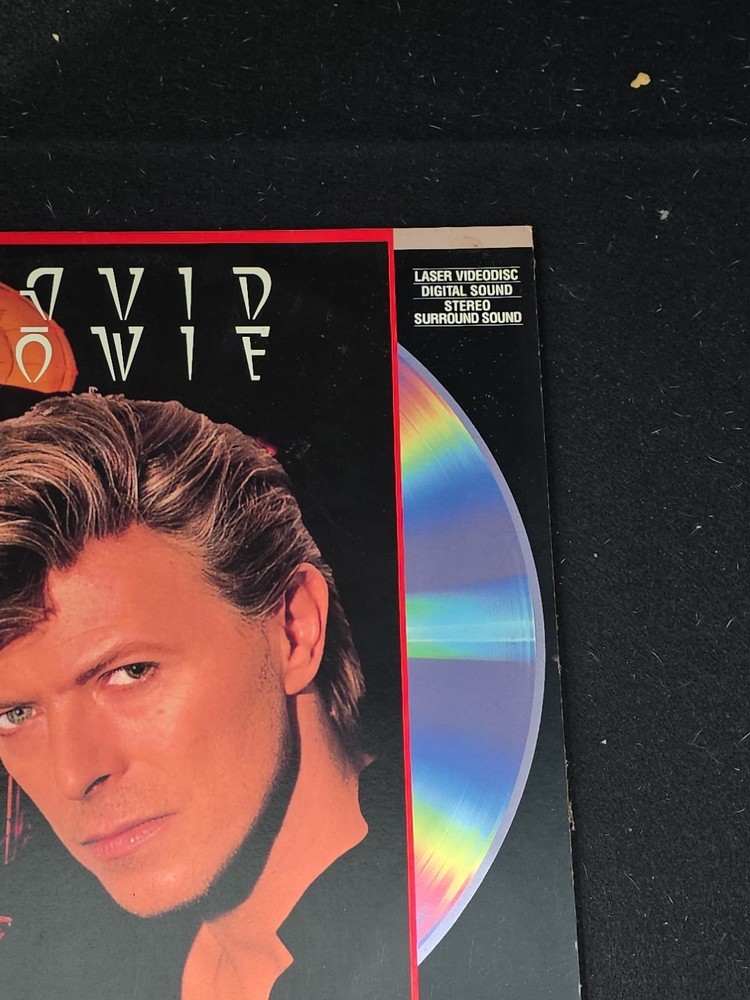 David Bowie Glass Spider Lazerdisc