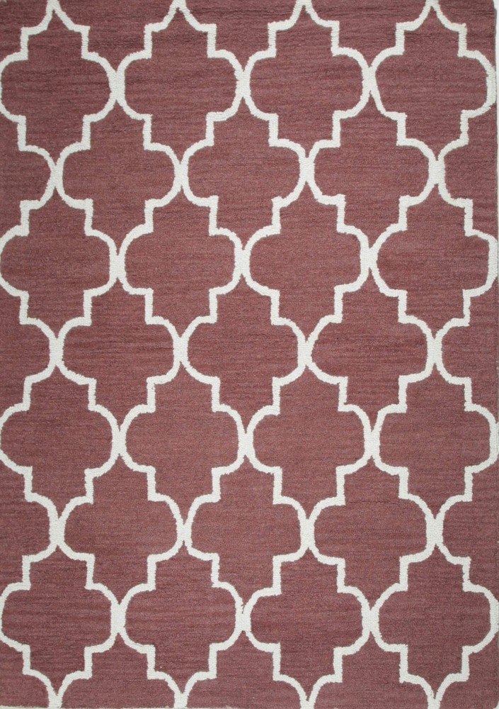 Giselle Iris Brown Hand Tufted Wool Rug