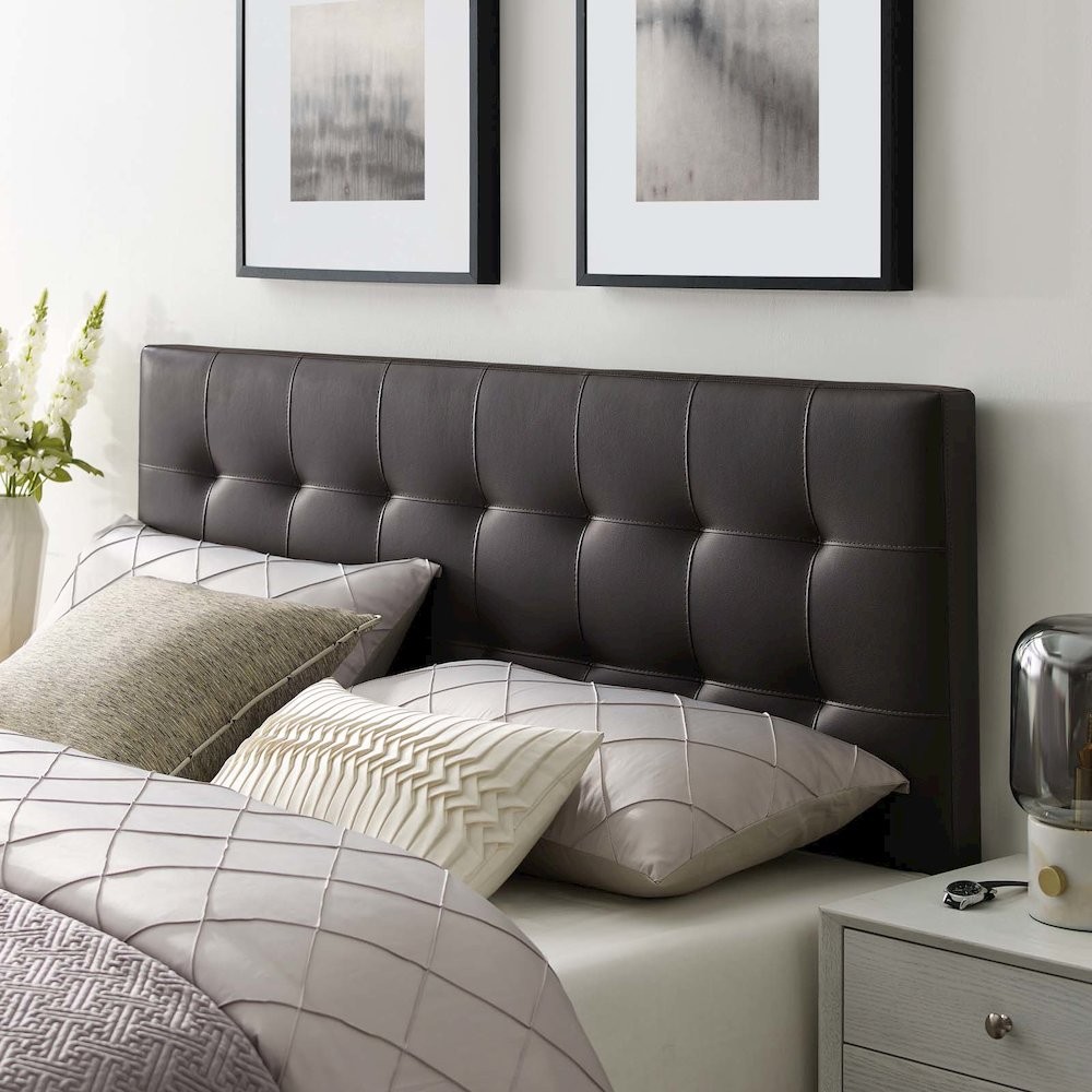 Lily Upholstered Vinyl Full Headboard