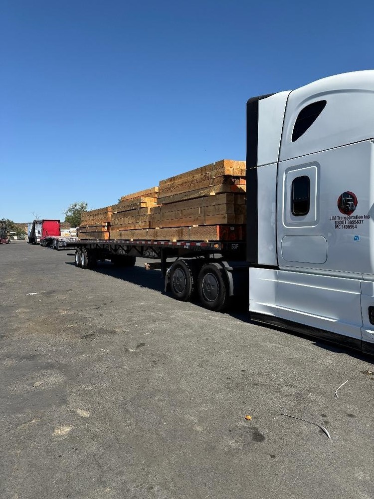 6x6 Western Cedar beams