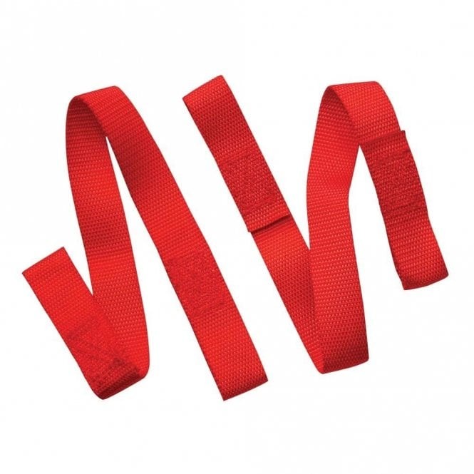 Bike It Motorcycle Easy Loop Tie Down Extensions (Pair) - Red