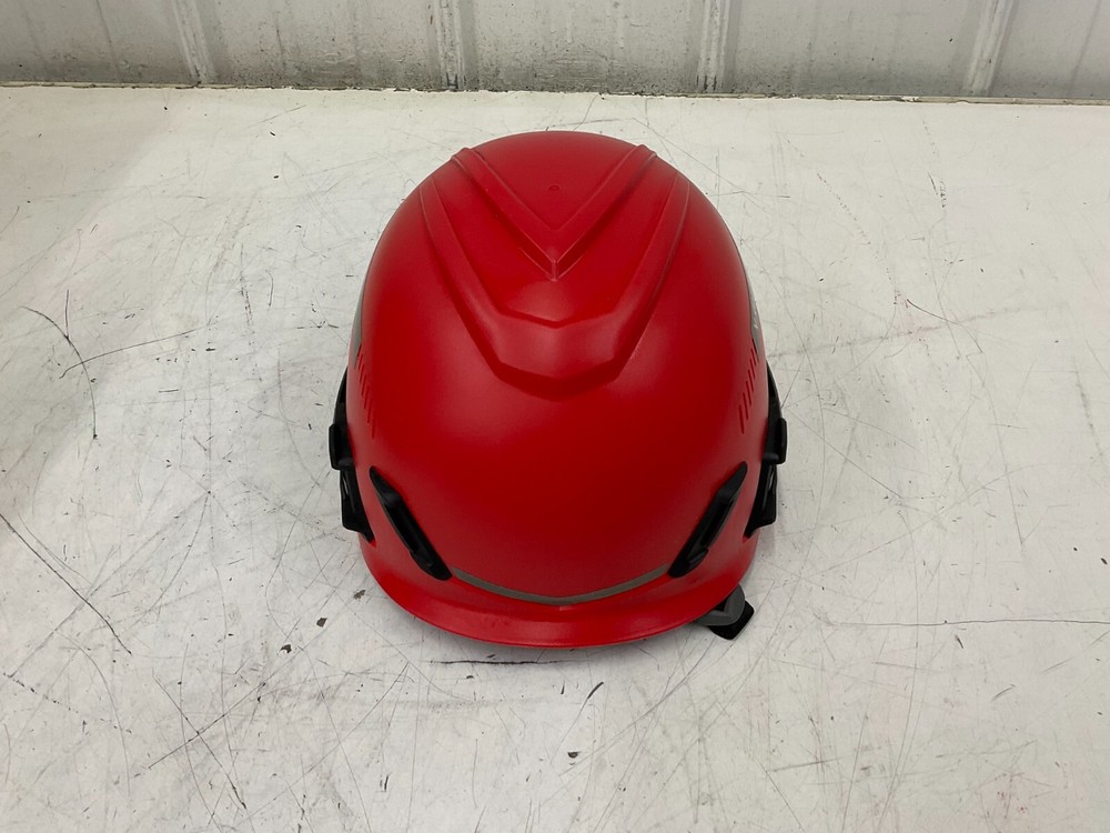 V-GARD - 10194784 Hard Hat: Red, No Graphics, Ratchet