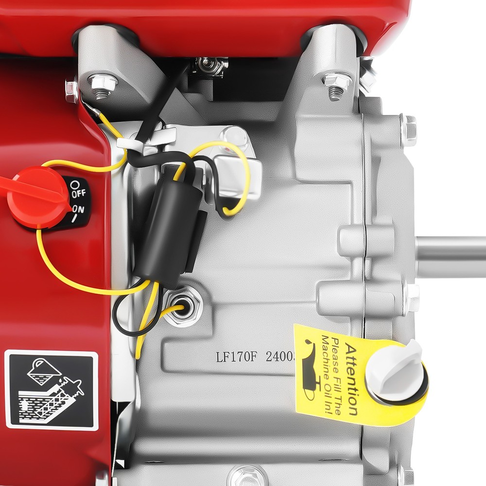 3000w Gas Powered Engine, 7.5 Hp Motor 4 Stroke Gas Powered Portable Engine