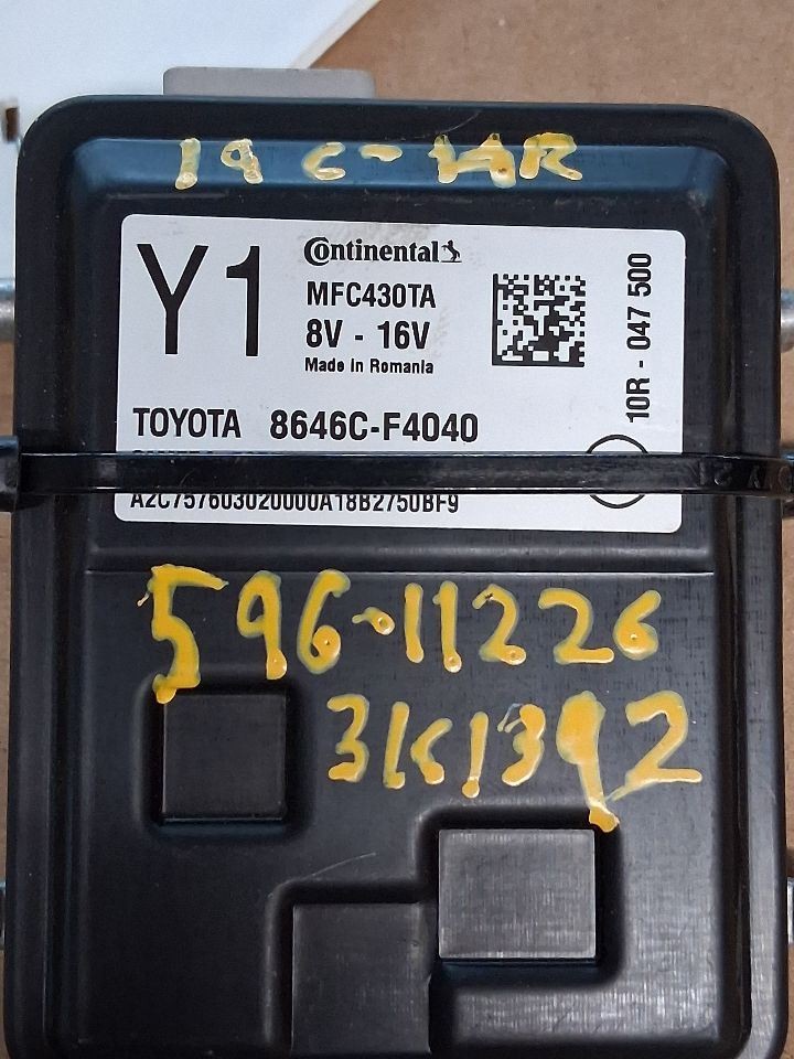 Camera/Projector Camera Front Windshield Mounted Fits 19 C-HR 185477