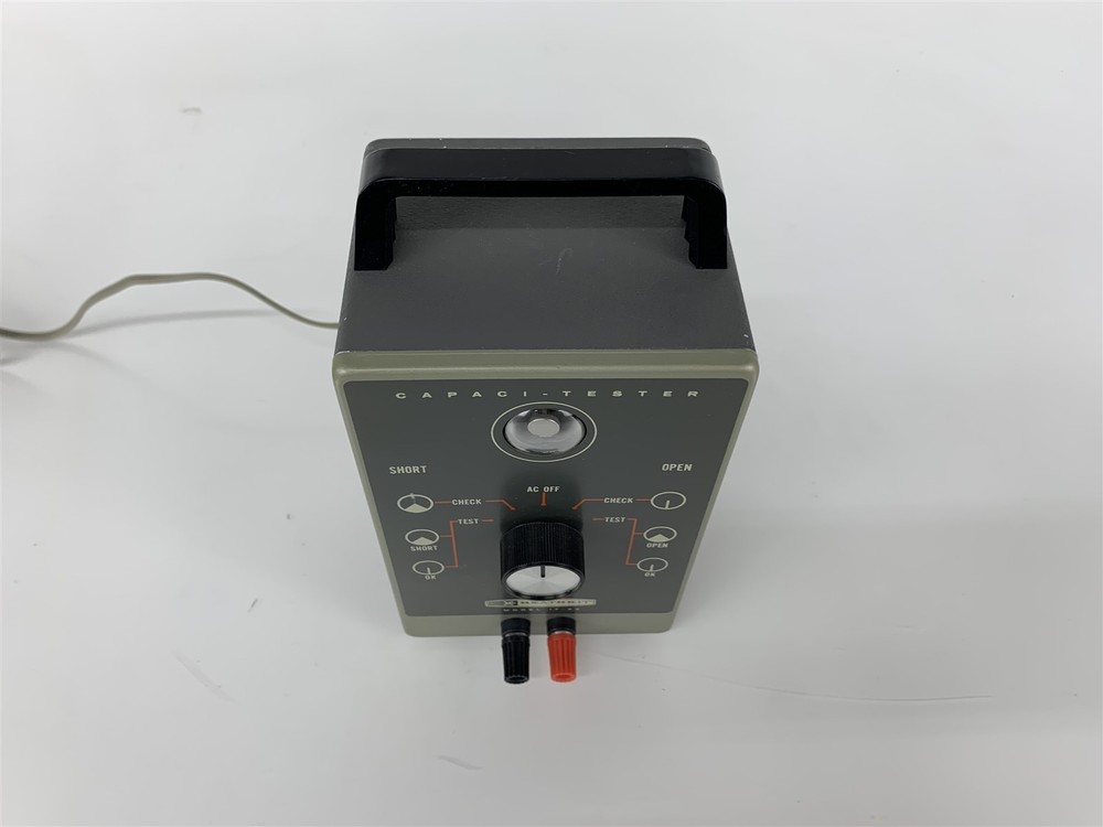Heathkit Capaci-Tester IT-22 Intermittent Capacitor Tester