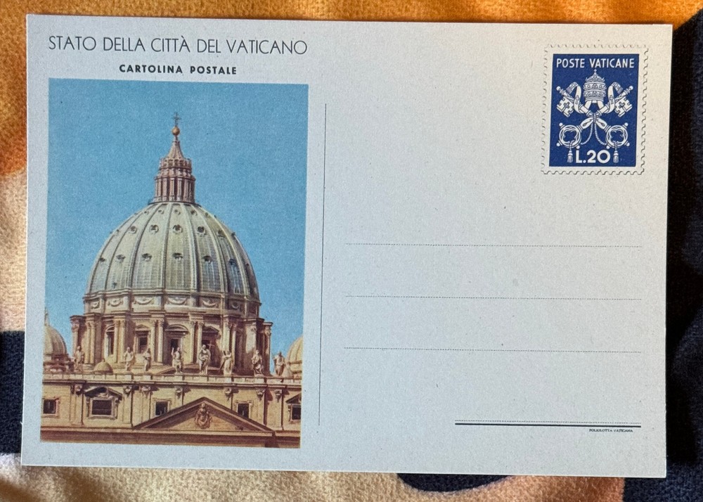 Vatican postal stationery - mint condition - H&G #19