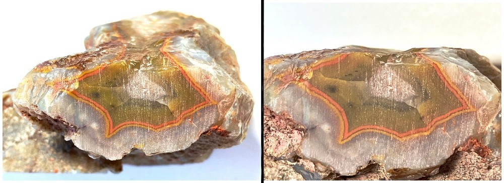 FORTIFICATION AGATE CABBING ROUGH, 1 POUND