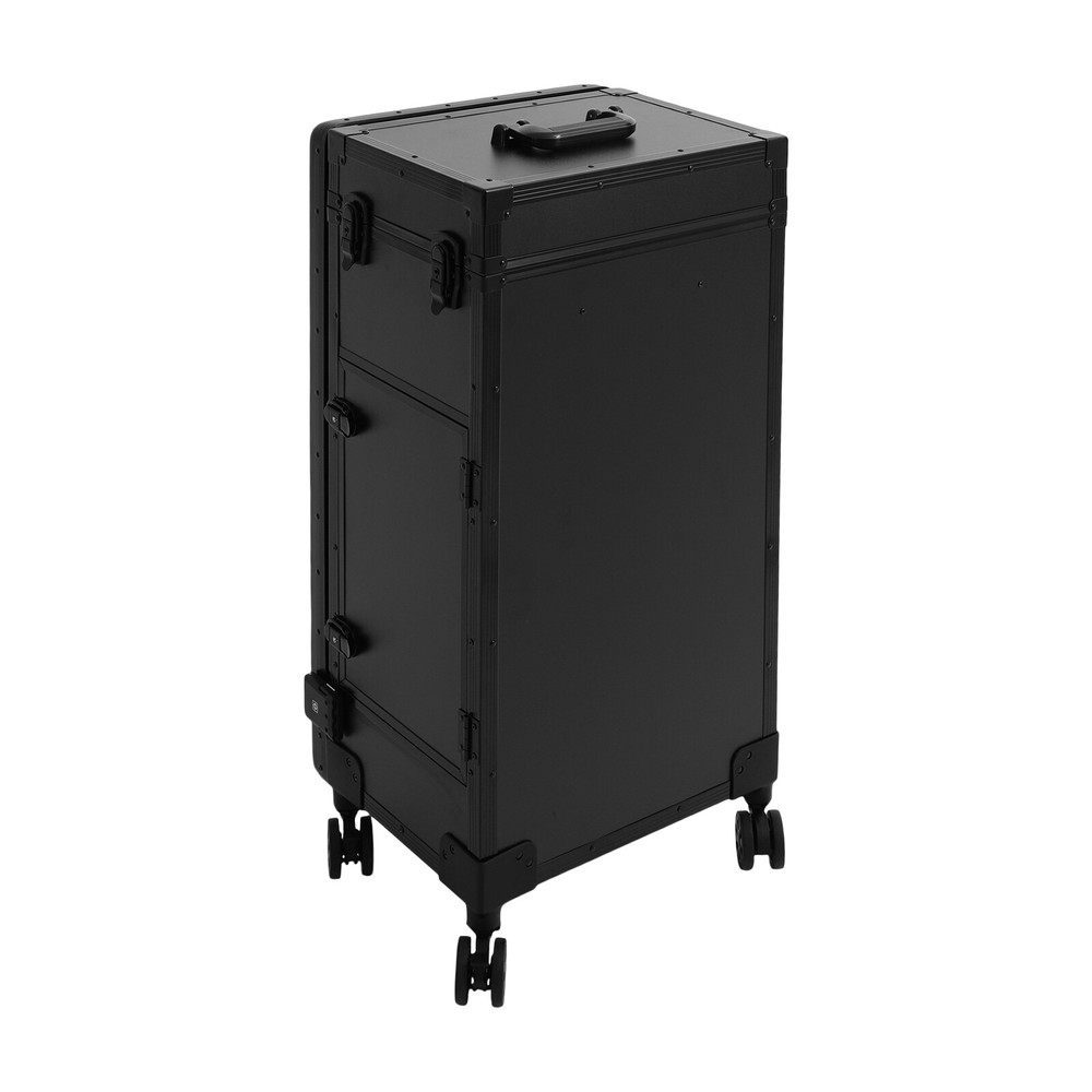 Professional Rolling Makeup Train Case Cosmetic Trolley Makeup Storage Organizer