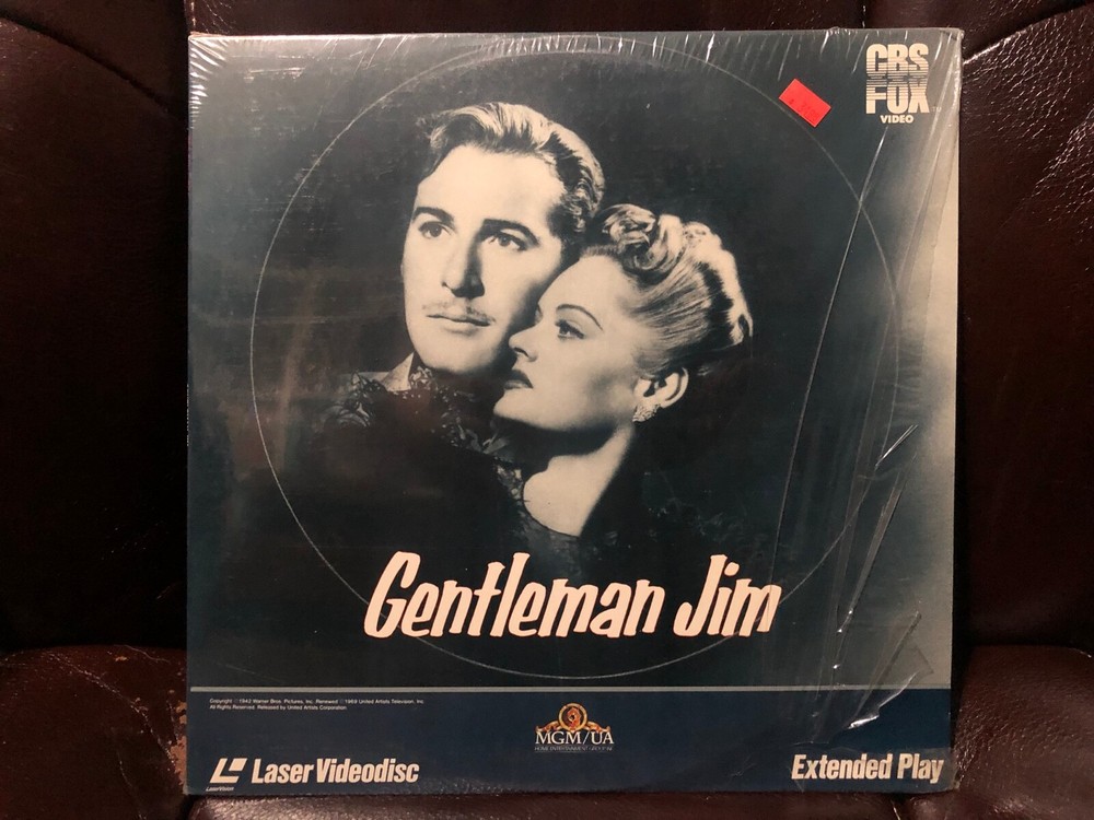 Gentleman Jim 12' Laserdisc