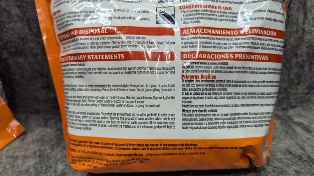 3 x Spectracide Fire Ant Shield Mound Destroyer Granules, 3.5-Pound