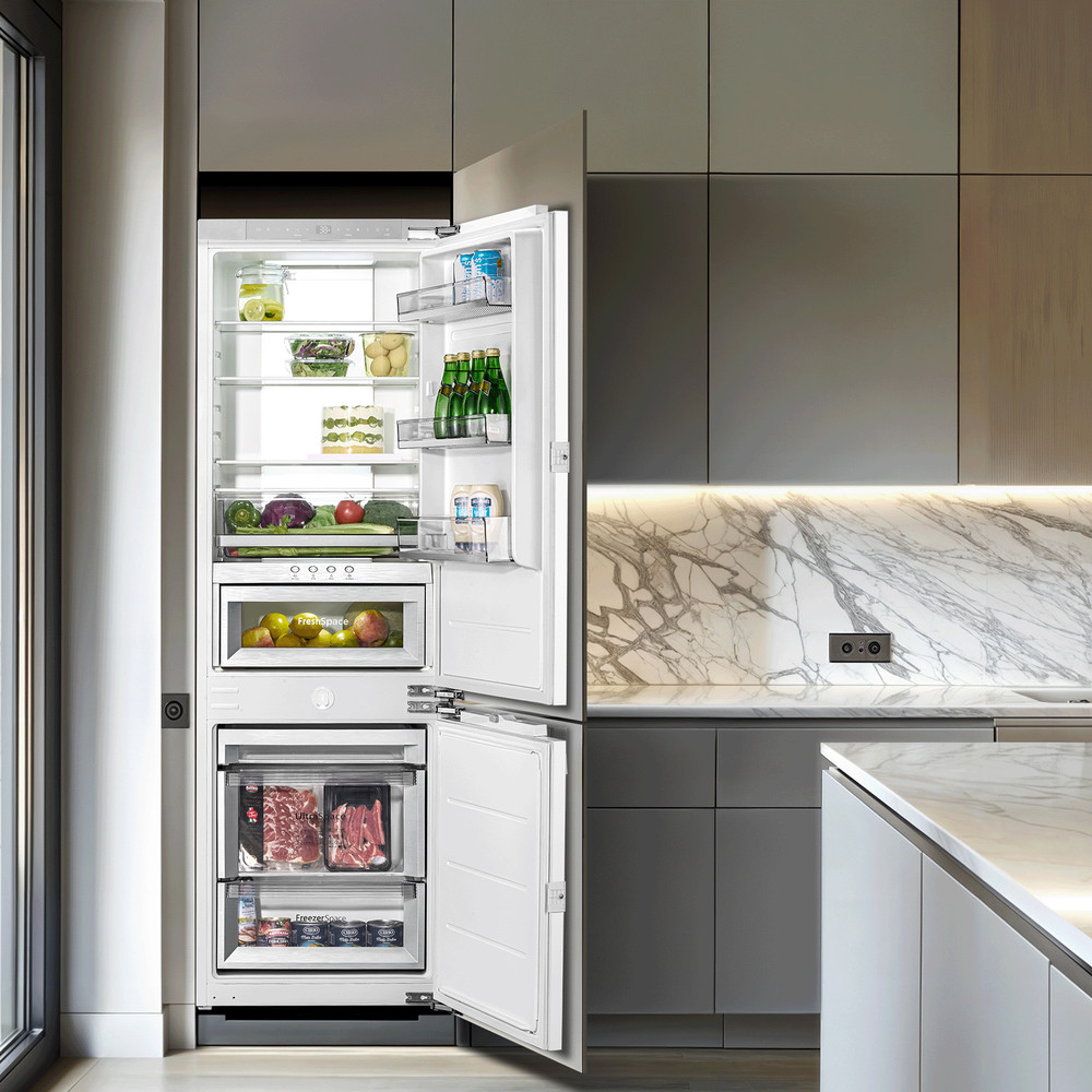 Ca'lefort Panel Ready Refrigerator 9.72 Cu.ft 3-zone Temperature Control Home