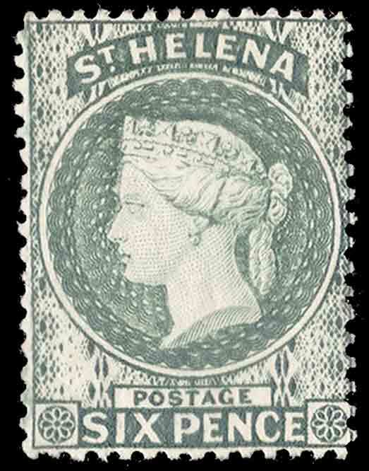 Saint Helena Scott 7 Unused lightly hinged.