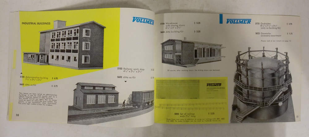 Vollmer Novelties 1963-64 Catalog