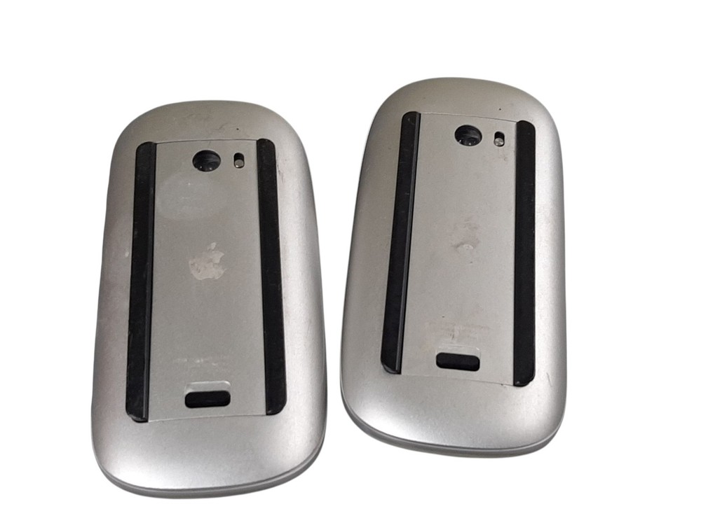 (2) Apple A1296 Wireless Tactile/Multi-Touch Mouse USED