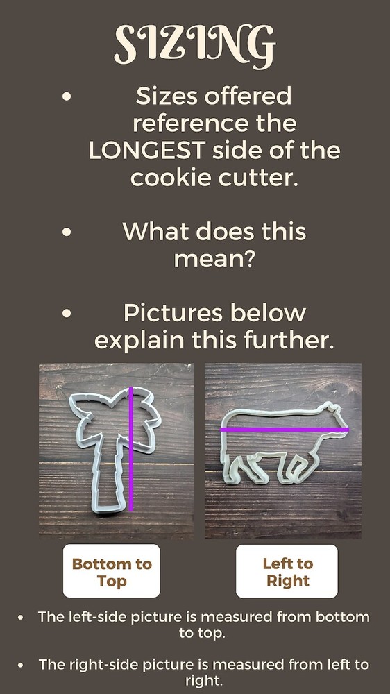 True Crime Cookie Cutter - 3D Printed Food Safe PLA Plastic