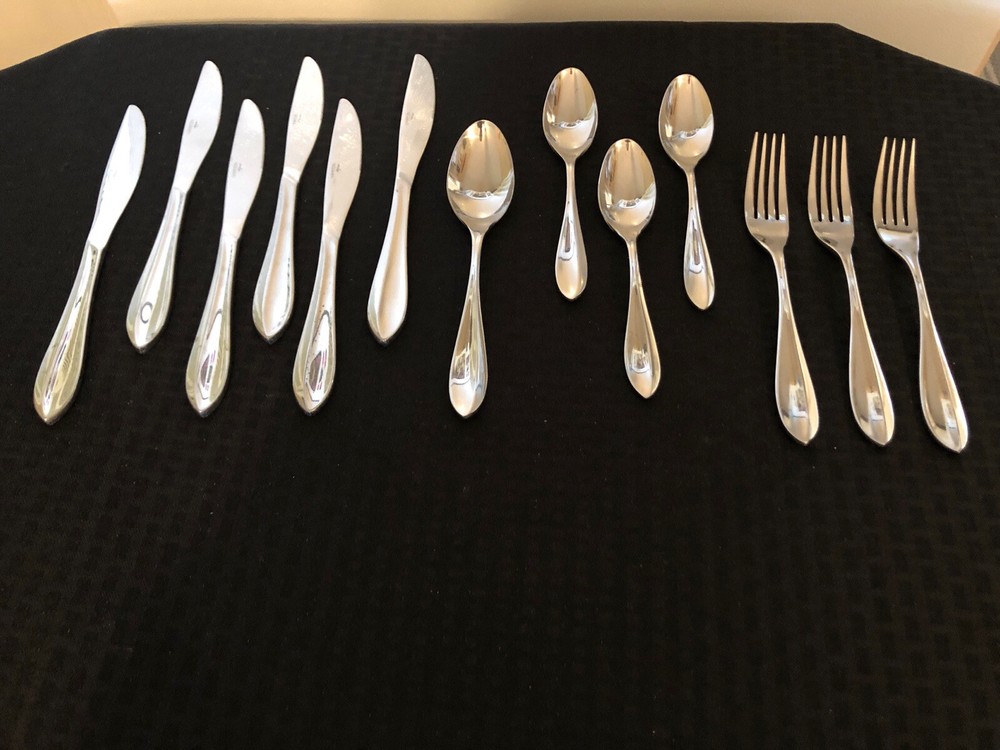 Hampton ARGENT EQUILIBRIUM Curved Line Glossy 13 Pieces