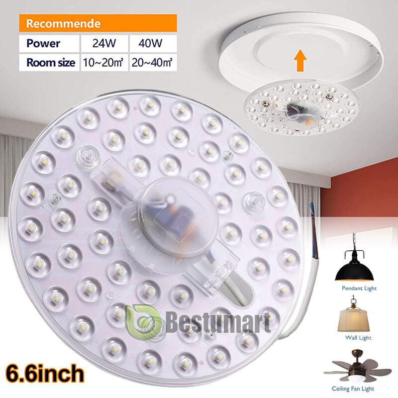 Ceiling LED Light Replacement LED Light Engine Retrofit Kit Ceiling Fan Light 6"