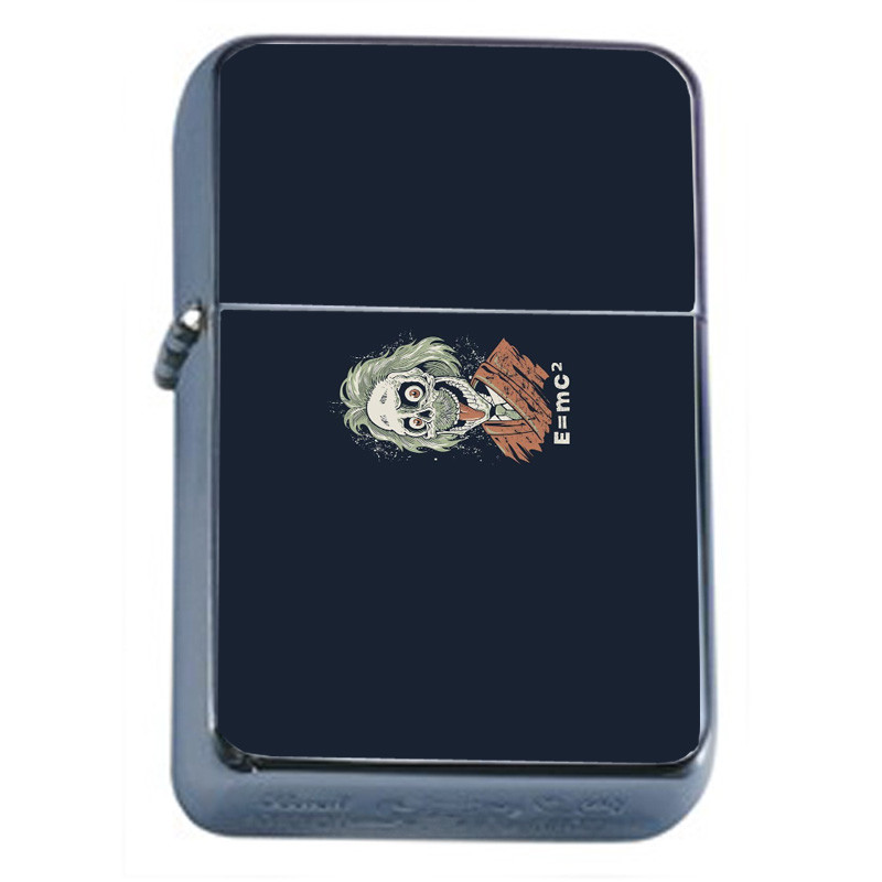 Zombie Einstein Em1 Flip Top Oil Lighter Wind Resistant
