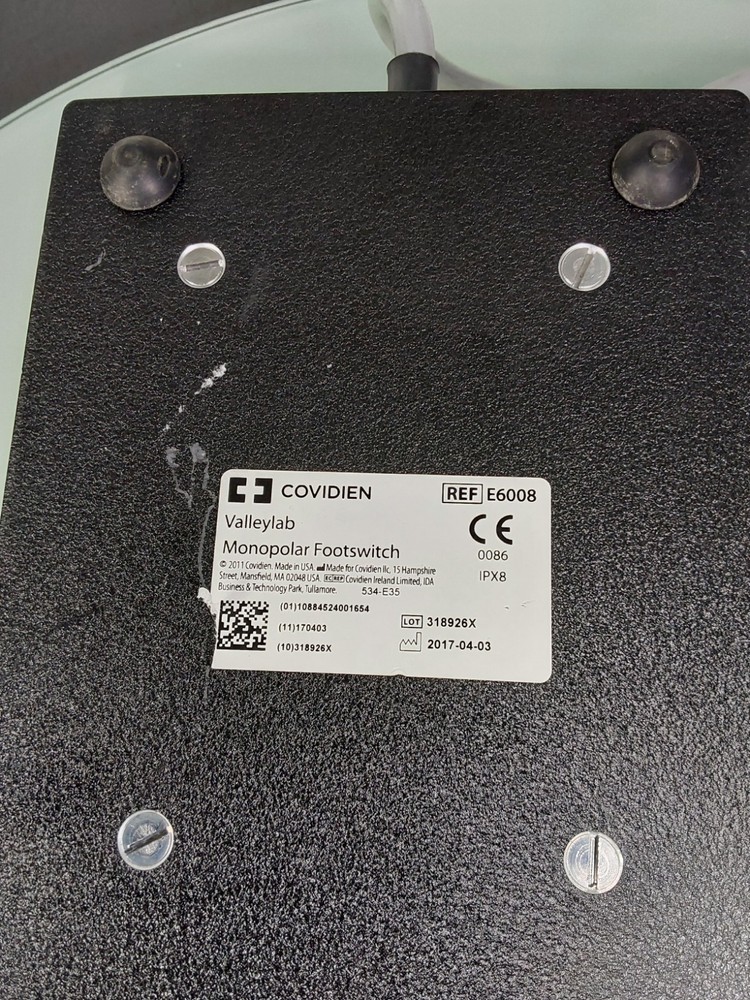 Valleylab E6008 Monopolar Footswitch