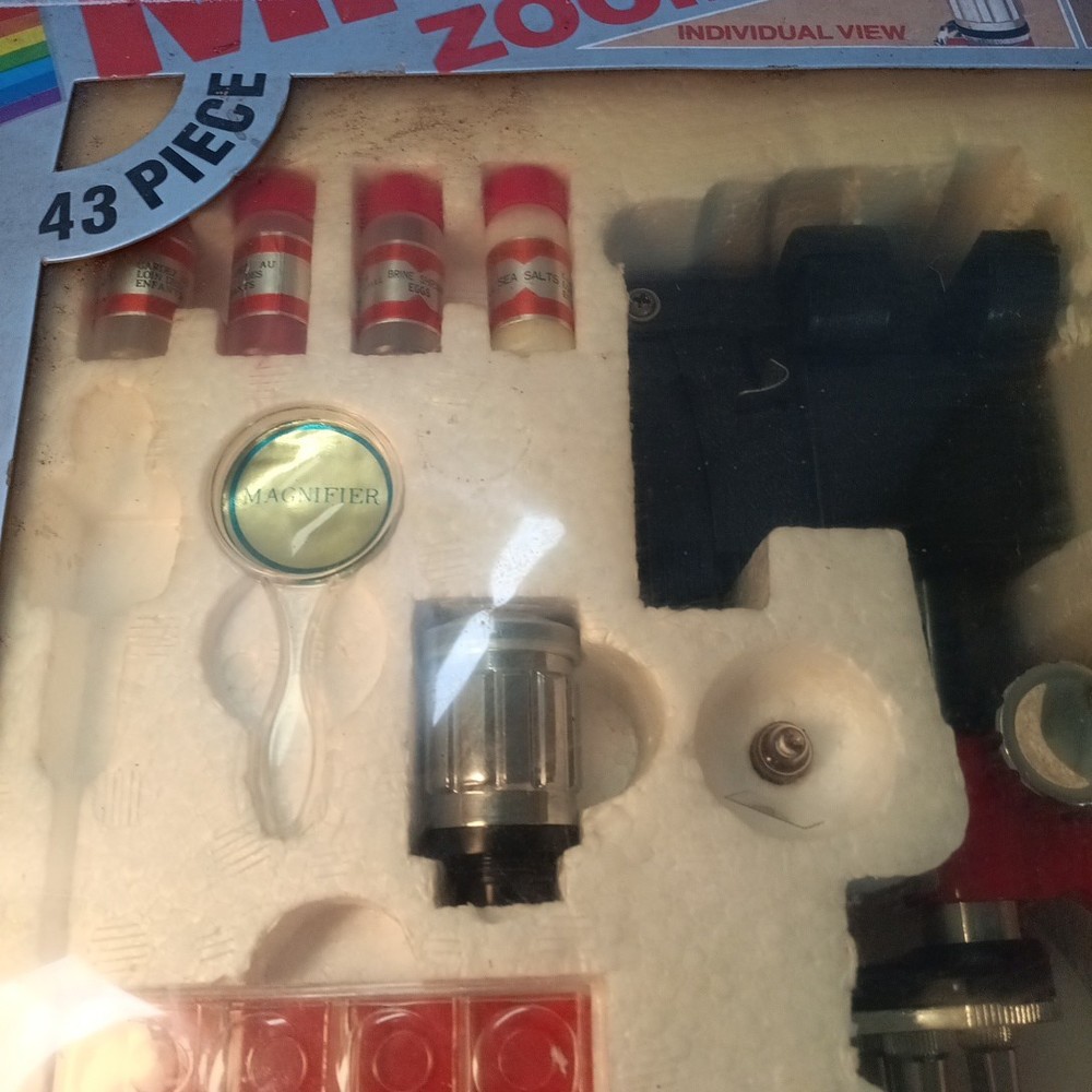 Tasco 5 Way Microscope Incomplete Set