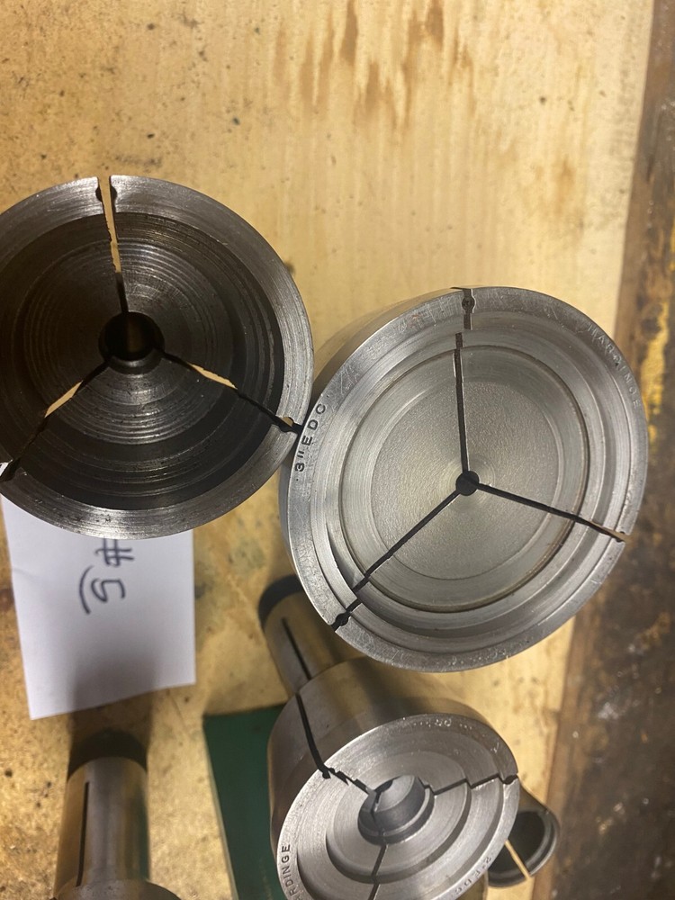 ~7~ HARDINGE 5C MACHINABLE EMERGENCY COLLETS STEP CHUCKS Various Sizes 1" 2" 3"