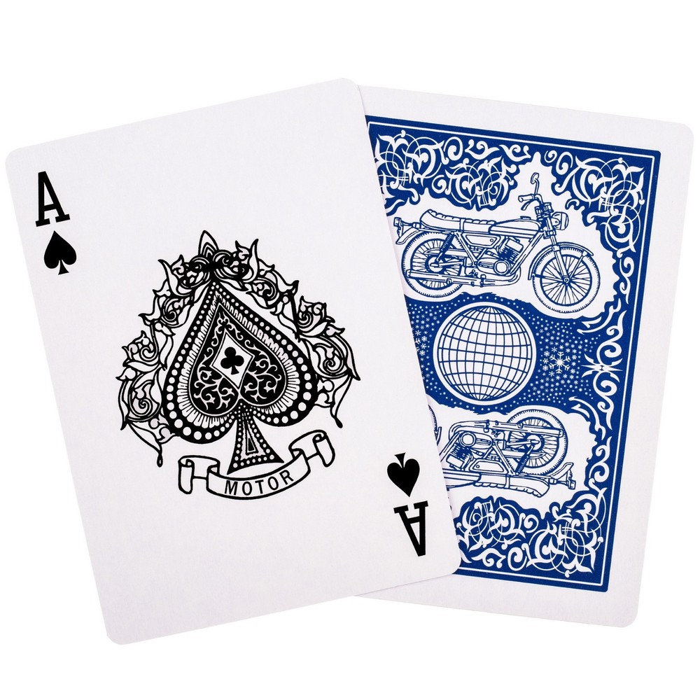 12 Decks Playing Cards Bulk Pack, Poker Size Standard Index, Blue