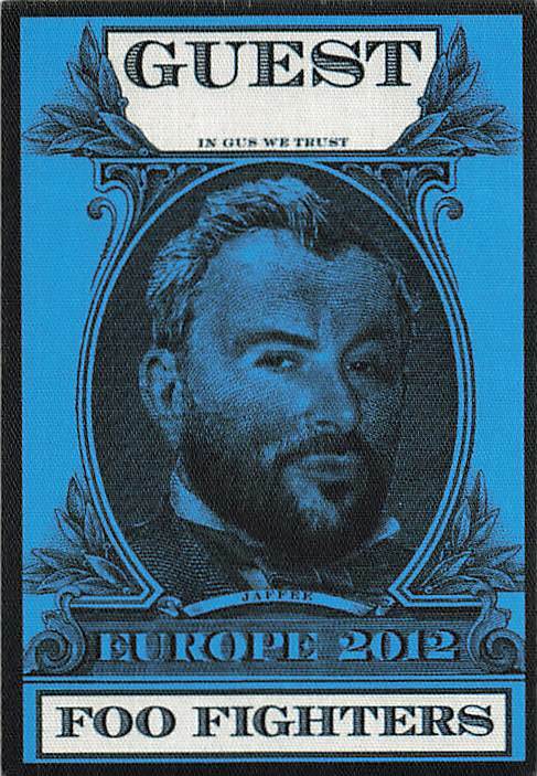 Foo Fighters Backstage Pass 2012 Guest  Variant