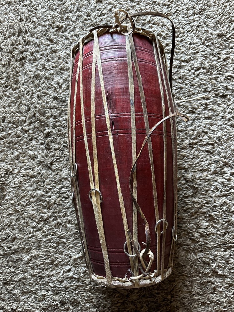 Hade Made Nepal Madal Drum Vintage