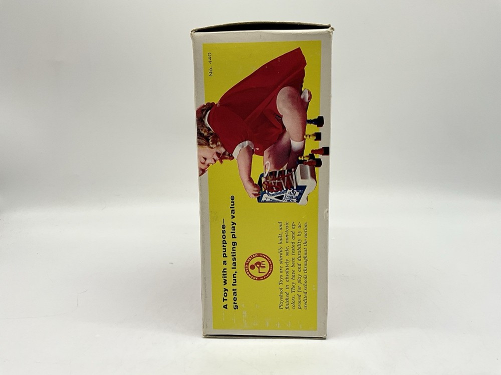 PLAYSKOOL Vintage Red Box Lacing Boot Learning While Playing in Original Box