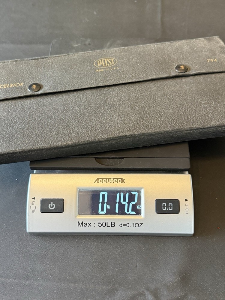 Vintage Frederick Post Excelsior 704 Drafting Compass Set Complete