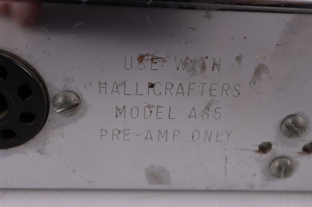Hallicrafters Model A84 Mono Power Amplifier== Nice Original!