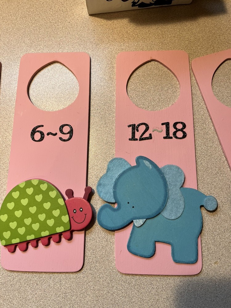 Handcrafted Childrenc Clothing Size Markers