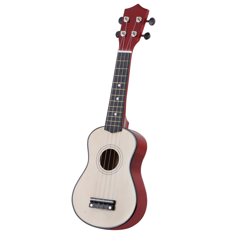 Soprano Ukulele Natural 21" Ukelele Beginner Kit with Gig Bag Strap String Picks