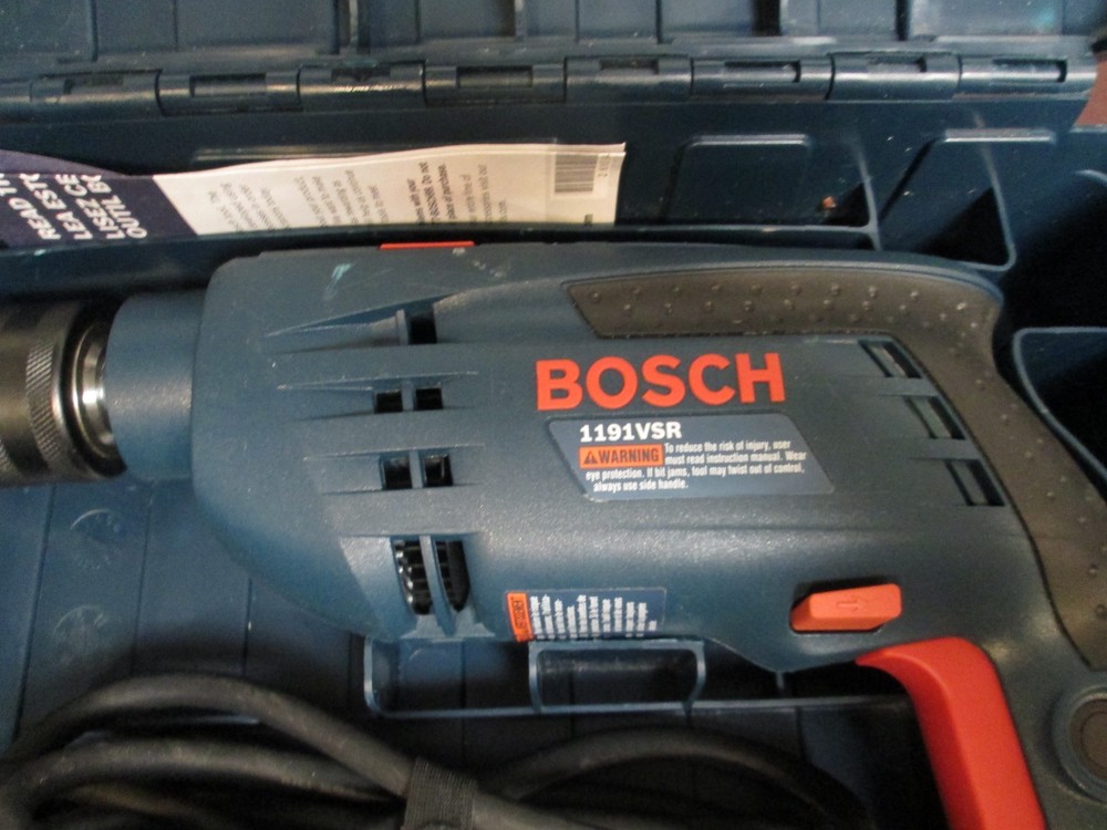Bosch 1191VSR Reversing 1/2" Hammer Drill with case