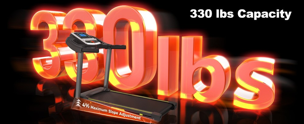 Foldable Under-Desk Treadmill For Home Use Remote-Controlled With LED Display