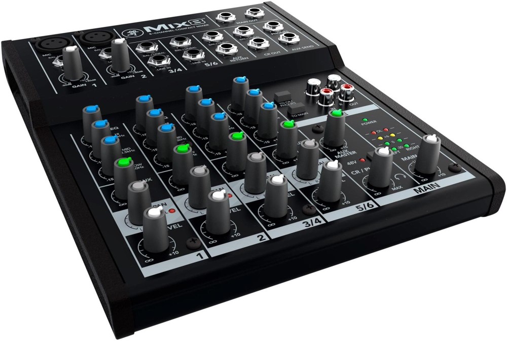 Mackie Mix8 8-Channel Compact Mixer