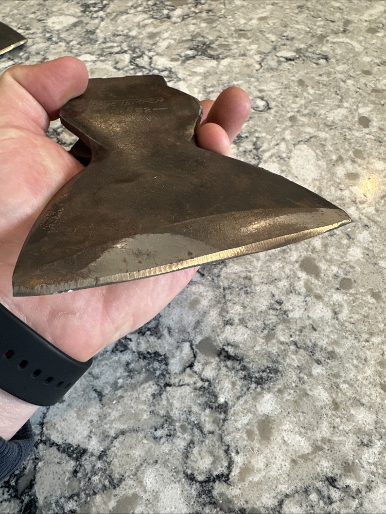 Vintage TRUE TEMPER TB2 Hatchet Axe Head Solid Nice
