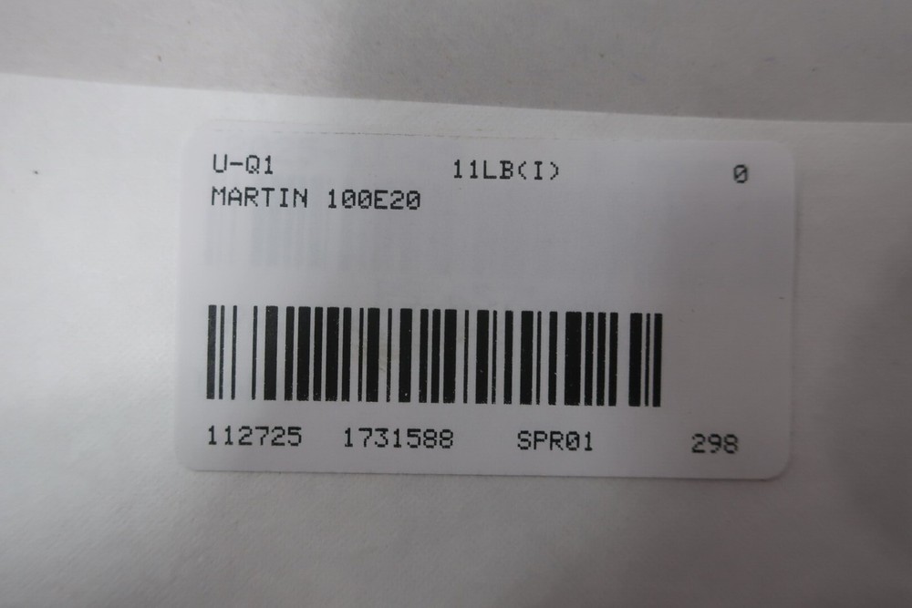 Martin 100E20 Double Roller Chain Sprocket 20t