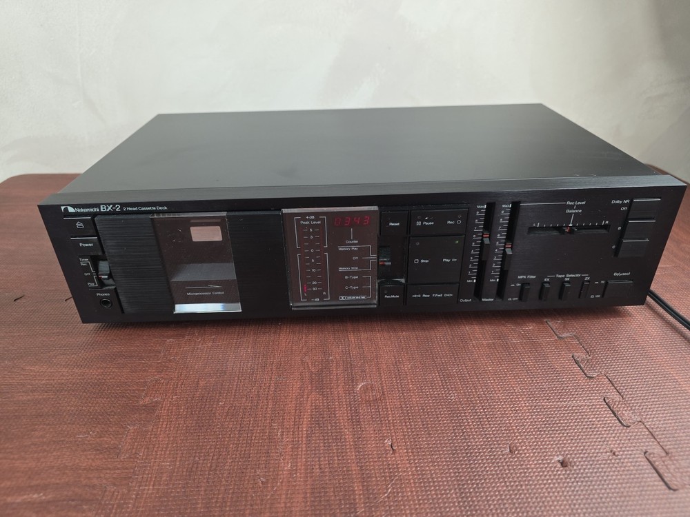 Nakamichi BX-2 2 Head Cassette Deck