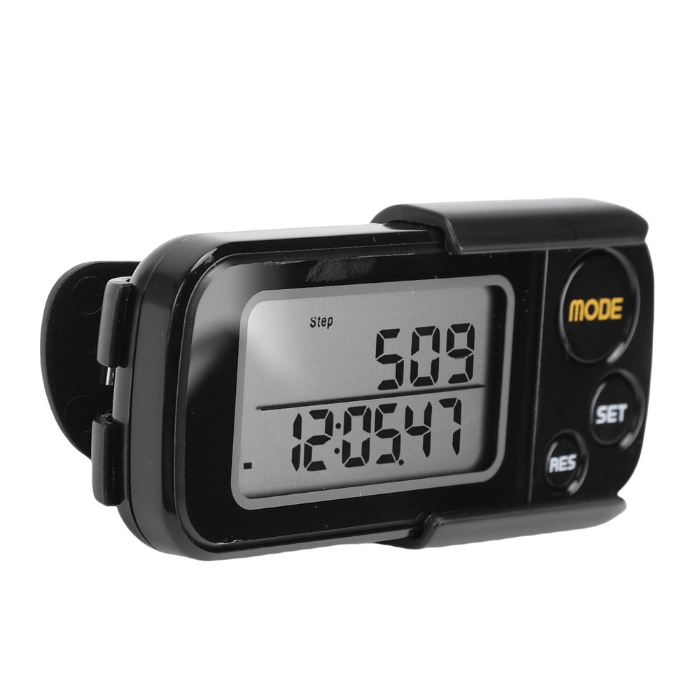 Walking 3D Pedometer With Large Digital Display 30 Days Memory Accurate Step