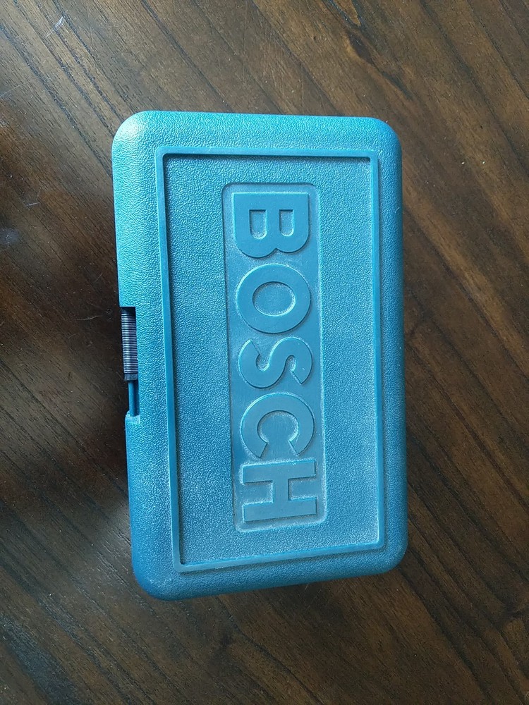 Bosch 6 Piece Router Template Guide Set RA1128 with box. Missing 2 Guides