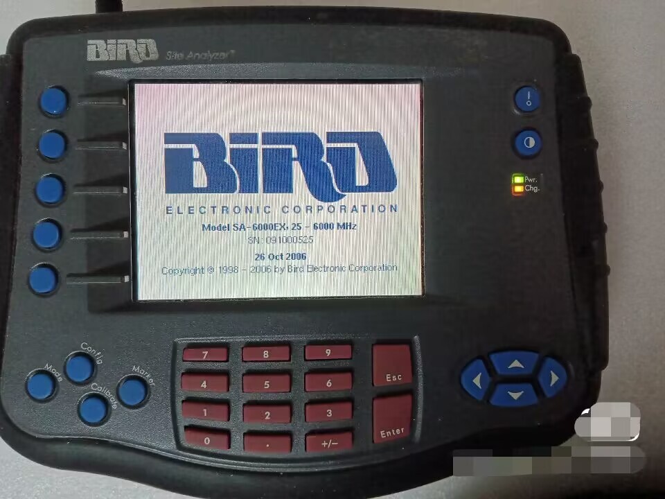 1 PCS BIRD SA-6000EX 25-6000MHZ Site Analyzer