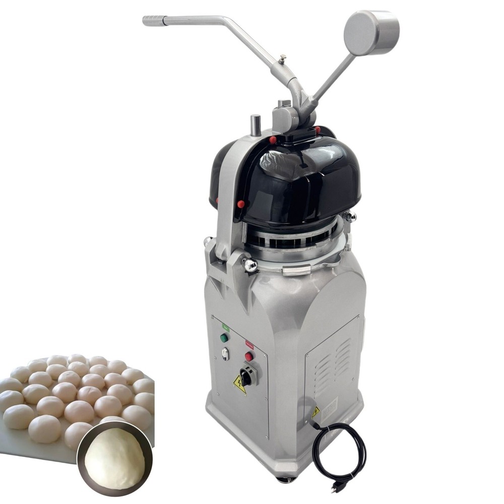 110V Commercial 36 Blocks Semi-Automatic Dough Divider Roller Rounder