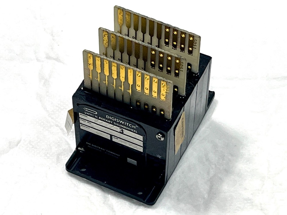 Digiswitch Switch Rotary Thumbwheeel Model 9051-3