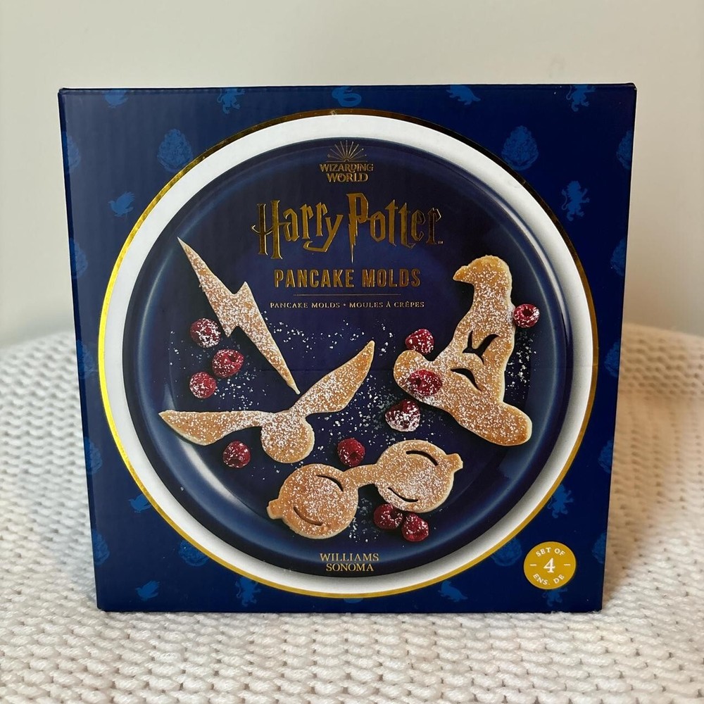 Harry Potter Pancake Molds - 4 Piece