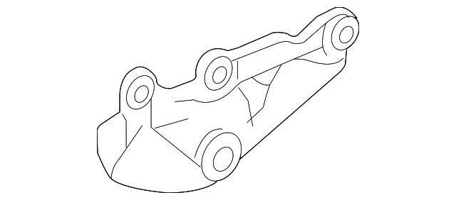 Genuine GM Passenger Side Engine Mount Bracket 10360744