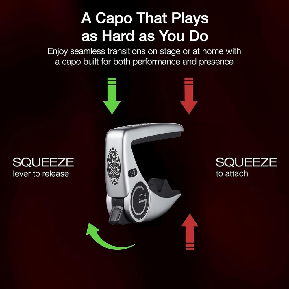 Performance 3 Capo - Adaptive Radius for Guitar Stability