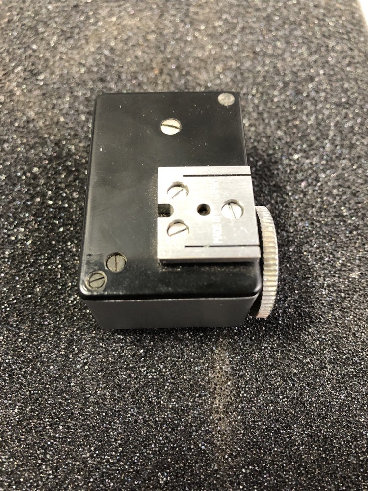 Vintage Tower Light Meter with Leather Case