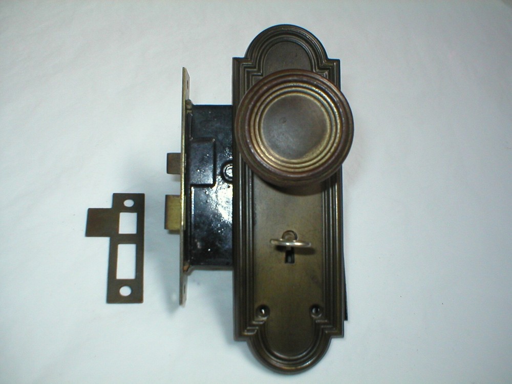 Antique Victorian Era Surface Mount Door Hardware